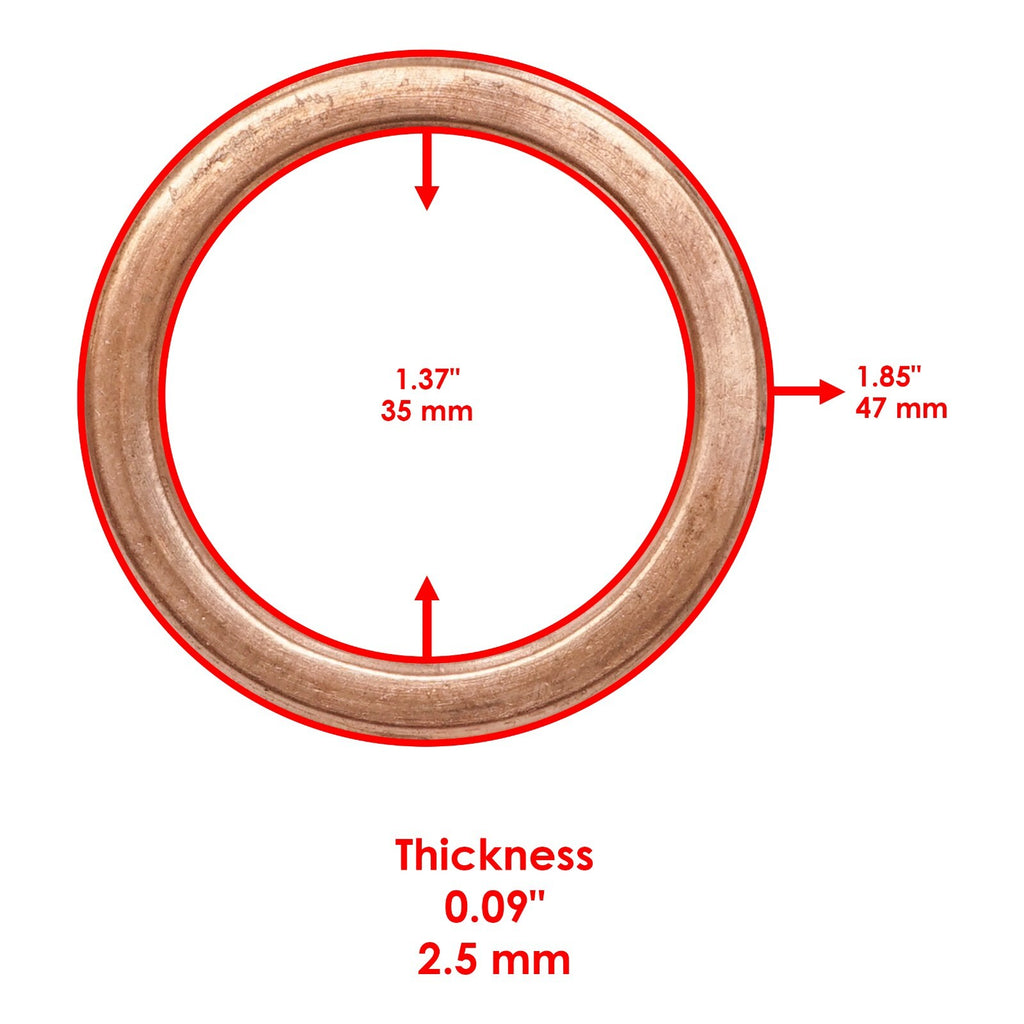 Exhaust Pipe Holder Gasket OEM Replacement for Kawasaki (2005–2015)