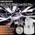 Wheel Lock Lug Nut for VW Touareg (2004–2018) - ABC69/23Pt