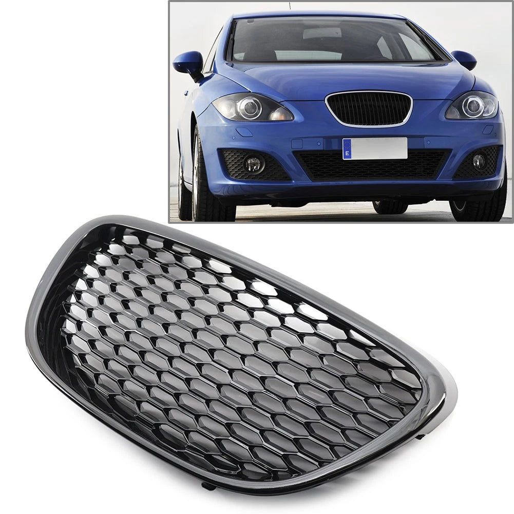 Front Bumper Grille for SEAT Leon MK2 1P1 (2006–2009)