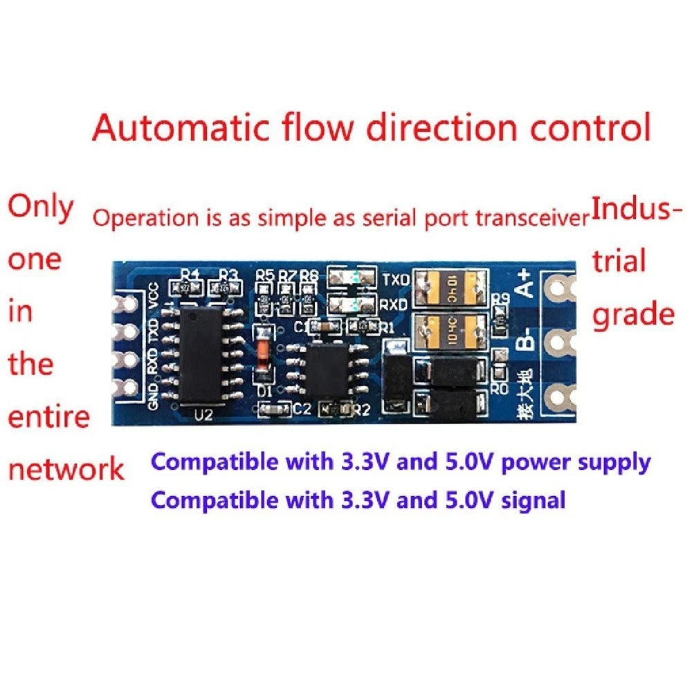 RS485 Converter Module for UART Serial Port (1 Piece)