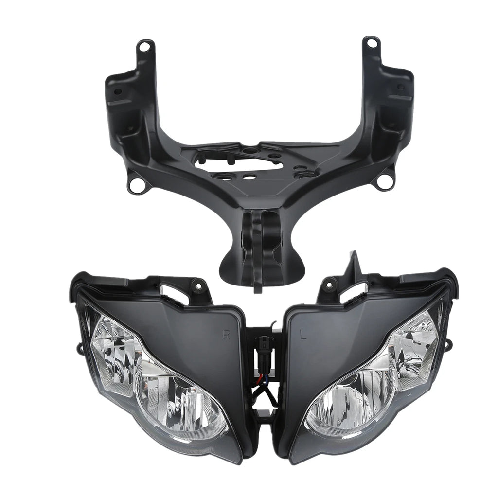 Front Headlight Assembly & Fairing Stay Bracket for Honda CBR1000RR (2008–2011)