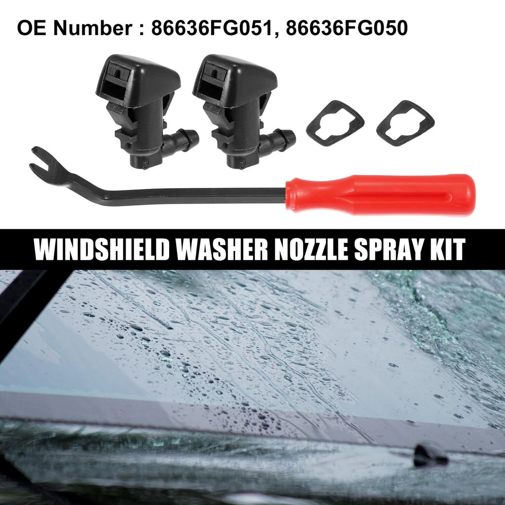 Front Windshield Washer Nozzle Kit for Jeep Liberty (2008–2012)