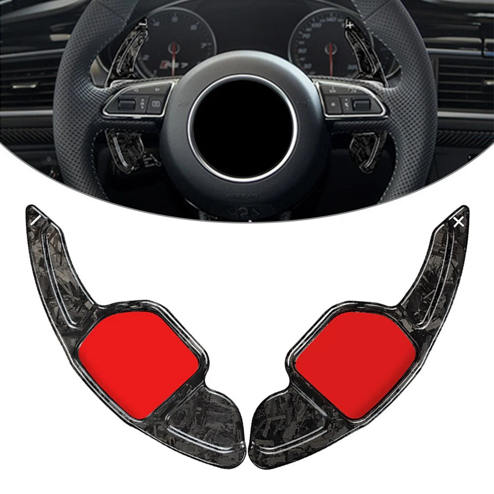 2X Paddle Shifter Extensions for Audi S6 S7 S8 TTS (Carbon Fiber)