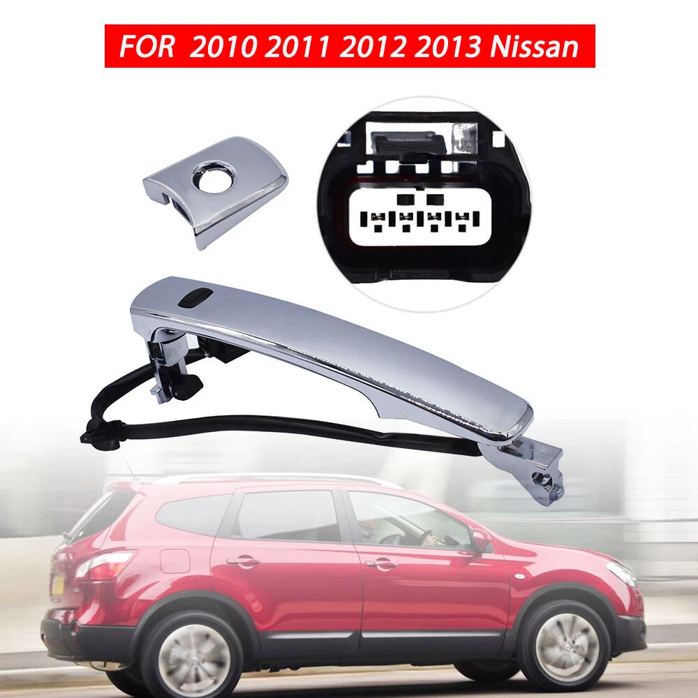 Chrome Outside Left Door Handle for Nissan Rogue (2010–2013)