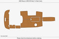 EVA Pad Foam Teak Deck Flooring for Maxum 2000 SR3 (2008)