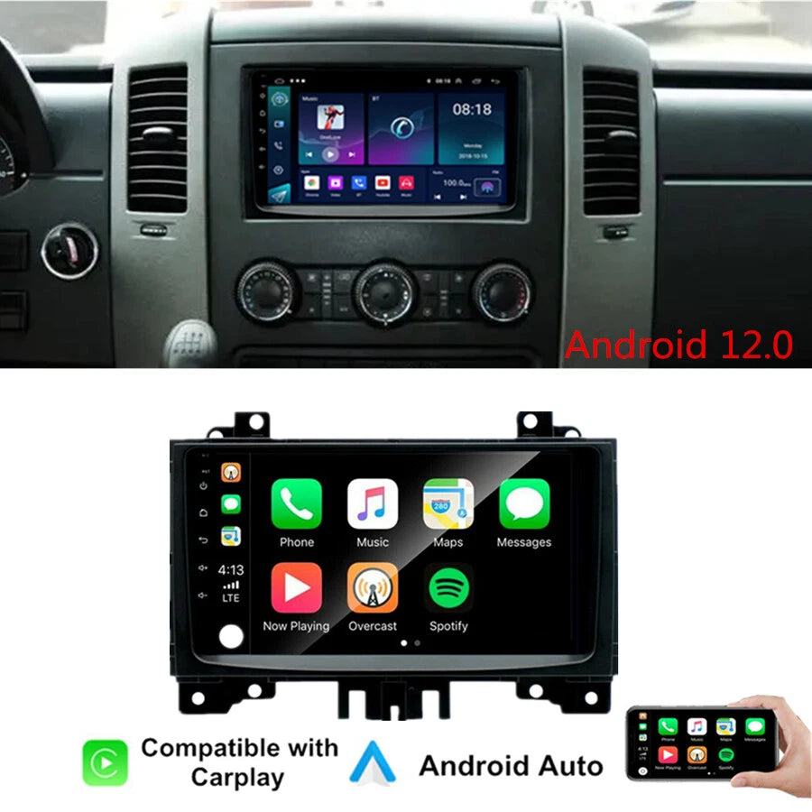 9" Android 12 Stereo Radio GPS Wifi for Mercedes Sprinter (2006–2017)