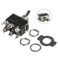 Double Pole Metal On/Off/On Button Switch for