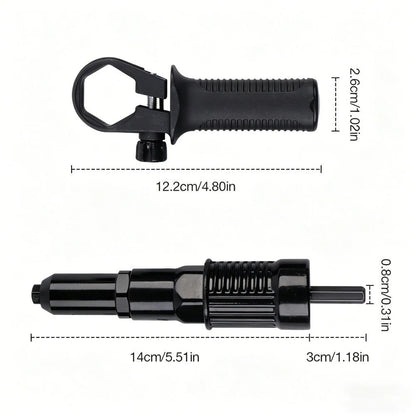 Electric Rivet Tool Conversion Kit for Drill 2.4-4.8mm