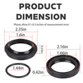 Front Fork Shock Absorber Oil Seal Kit for Suzuki GSX1300R Hayabusa (2008–2024)
