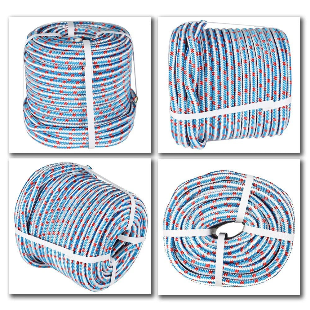 1/2" x 100' Braided Polyester Rope for Arborist Rigging (LABLT)