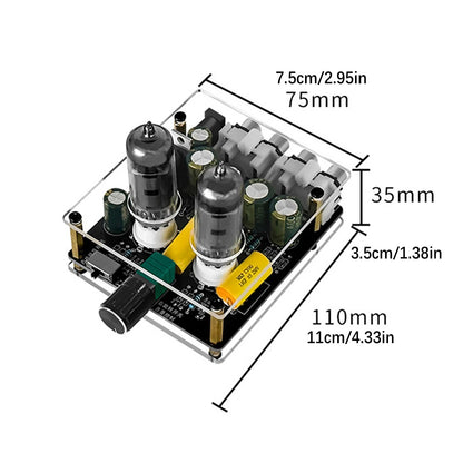HiFi 6K4 Tube Preamplifier for Home Theater (2010–2023)