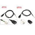 USB Extension Cable Adapter 4Pin & 6Pin Connector for Automotive Applications