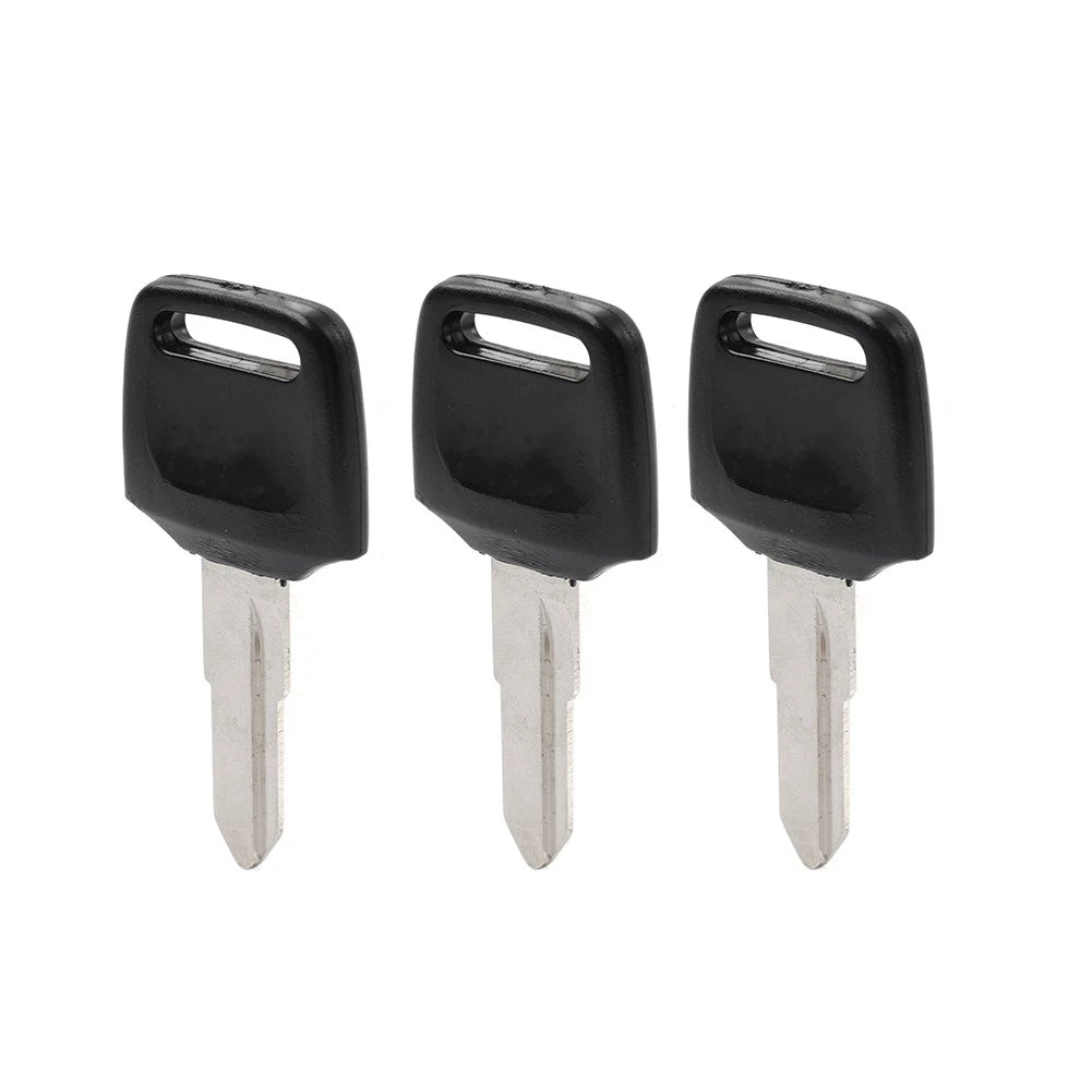 3X Uncut Blade Blank Key for Honda Dio 56 57 Z4 125 WH110 (50CC)