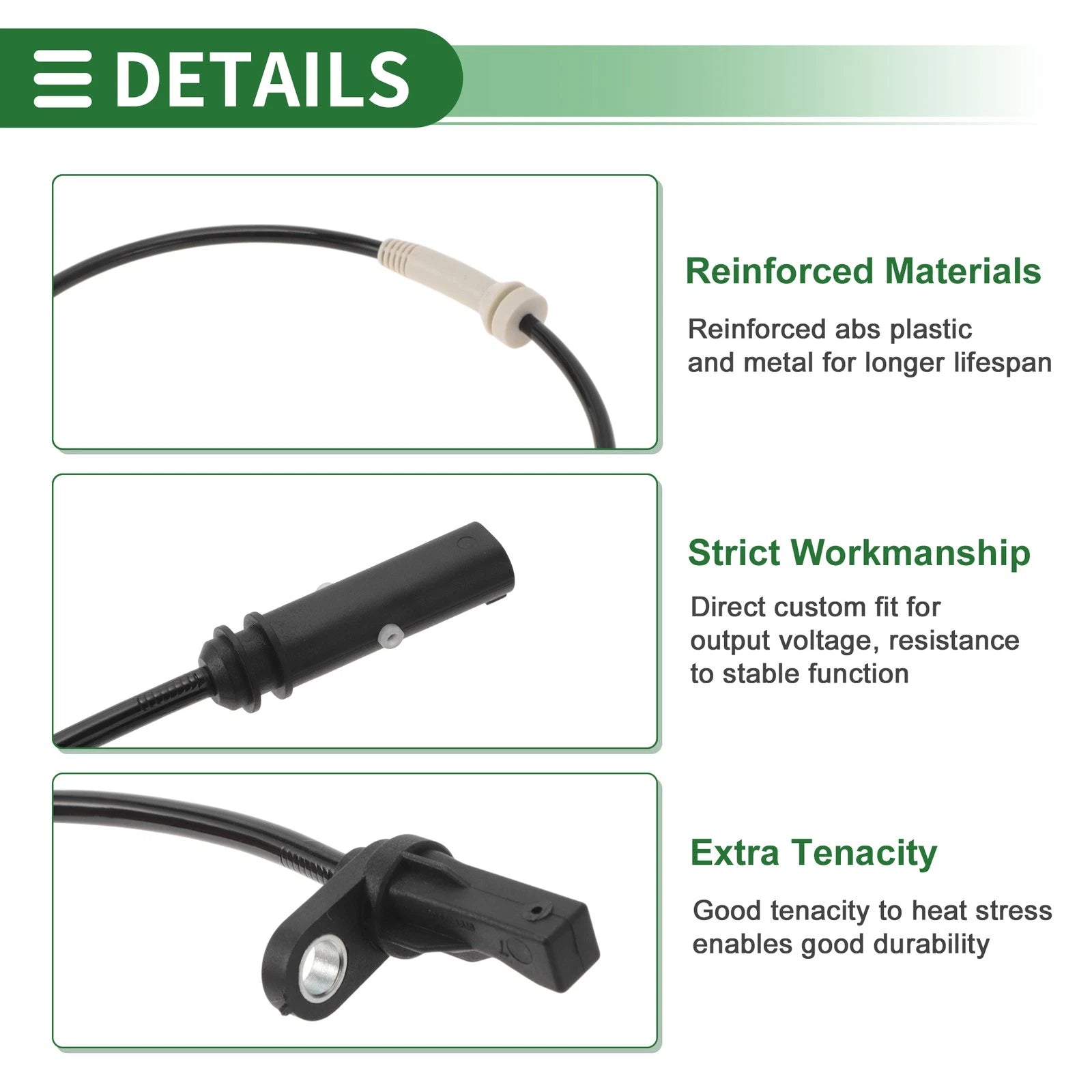 ABS Wheel Speed Sensor Replacement for BMW 3 Series F34 (2013–2020)