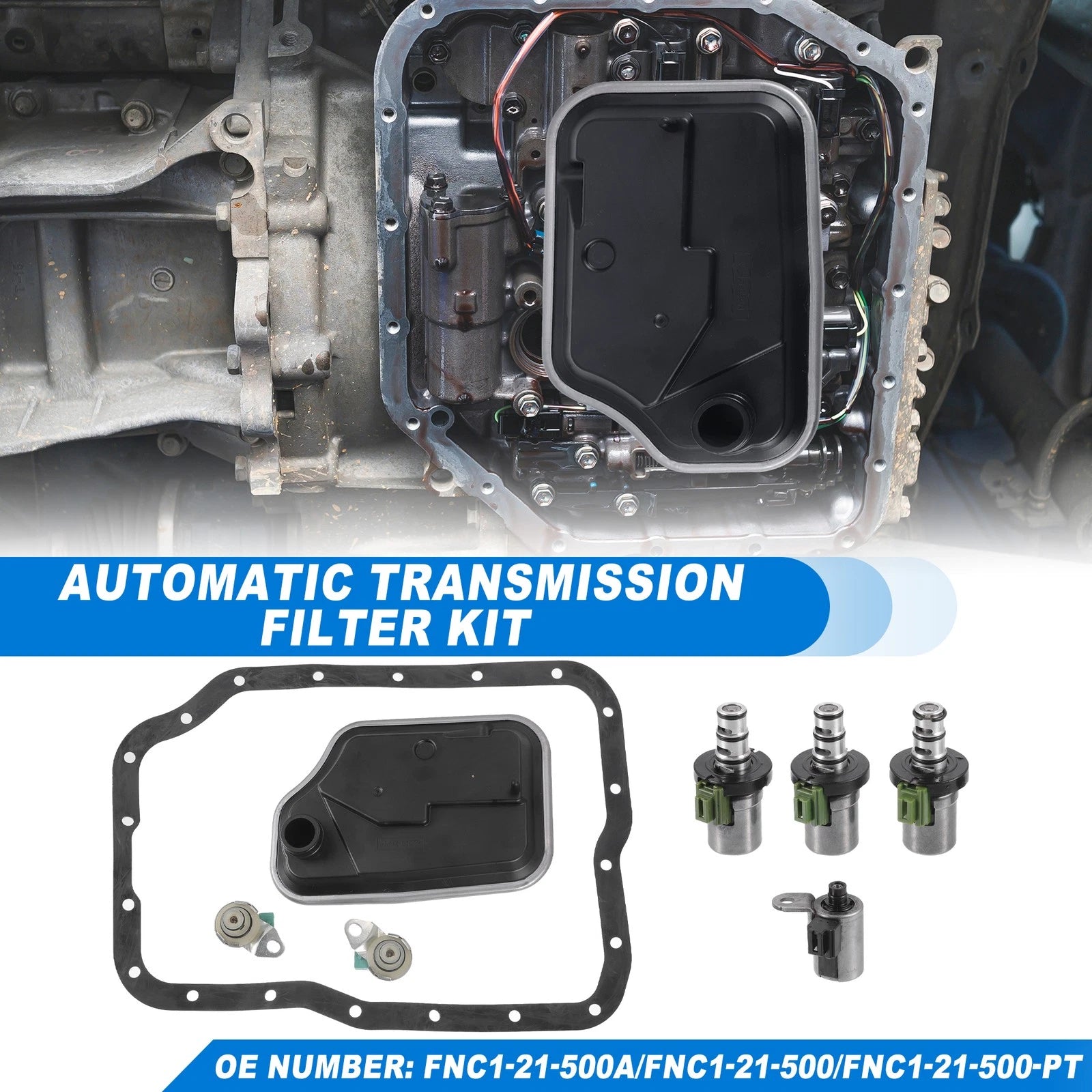 Transmission Pressure Solenoid Filter Kit for Mazda (2003–2010)
