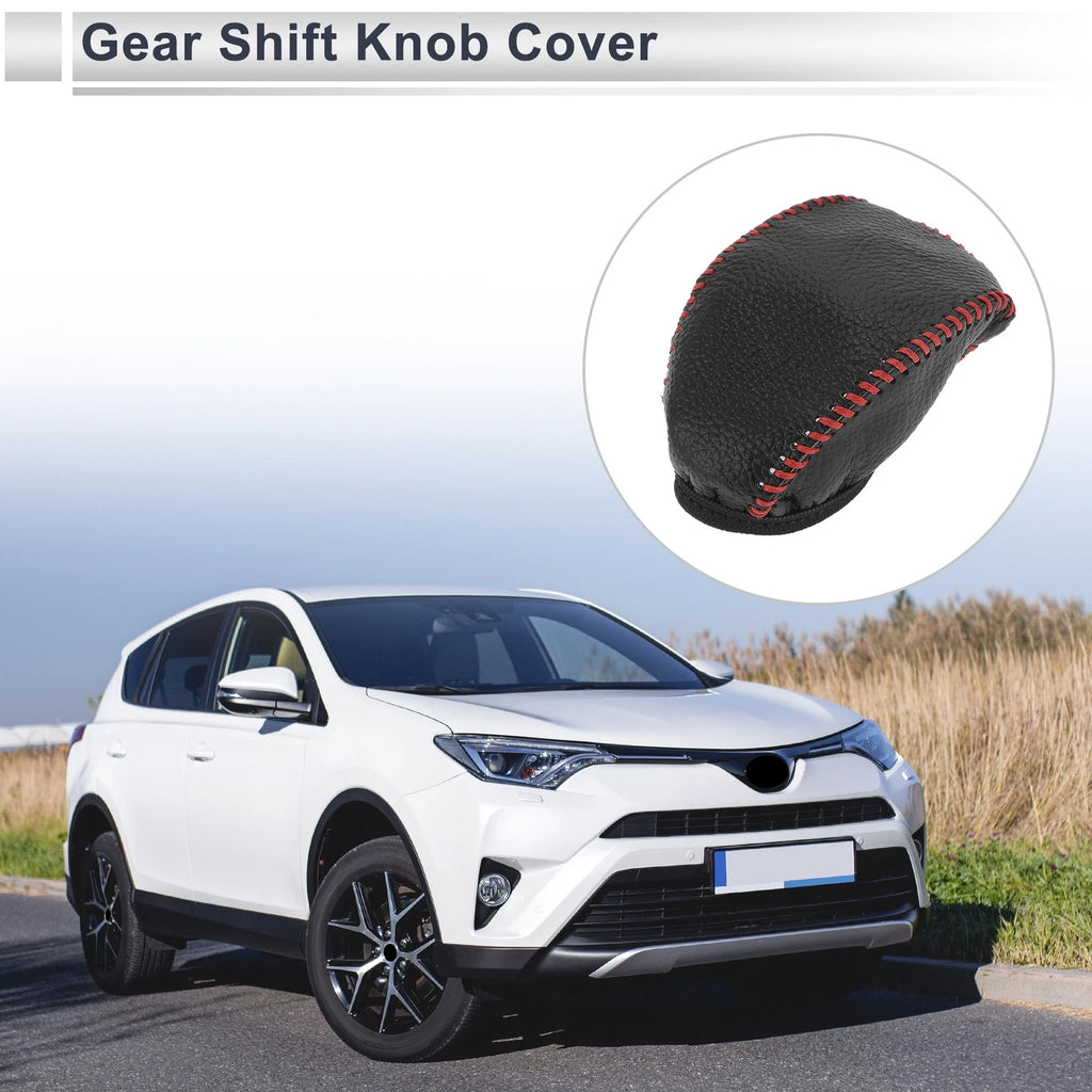 Gear Shift Knob Cover Replacement for Toyota RAV4 (2019–2024) Pebbled Black