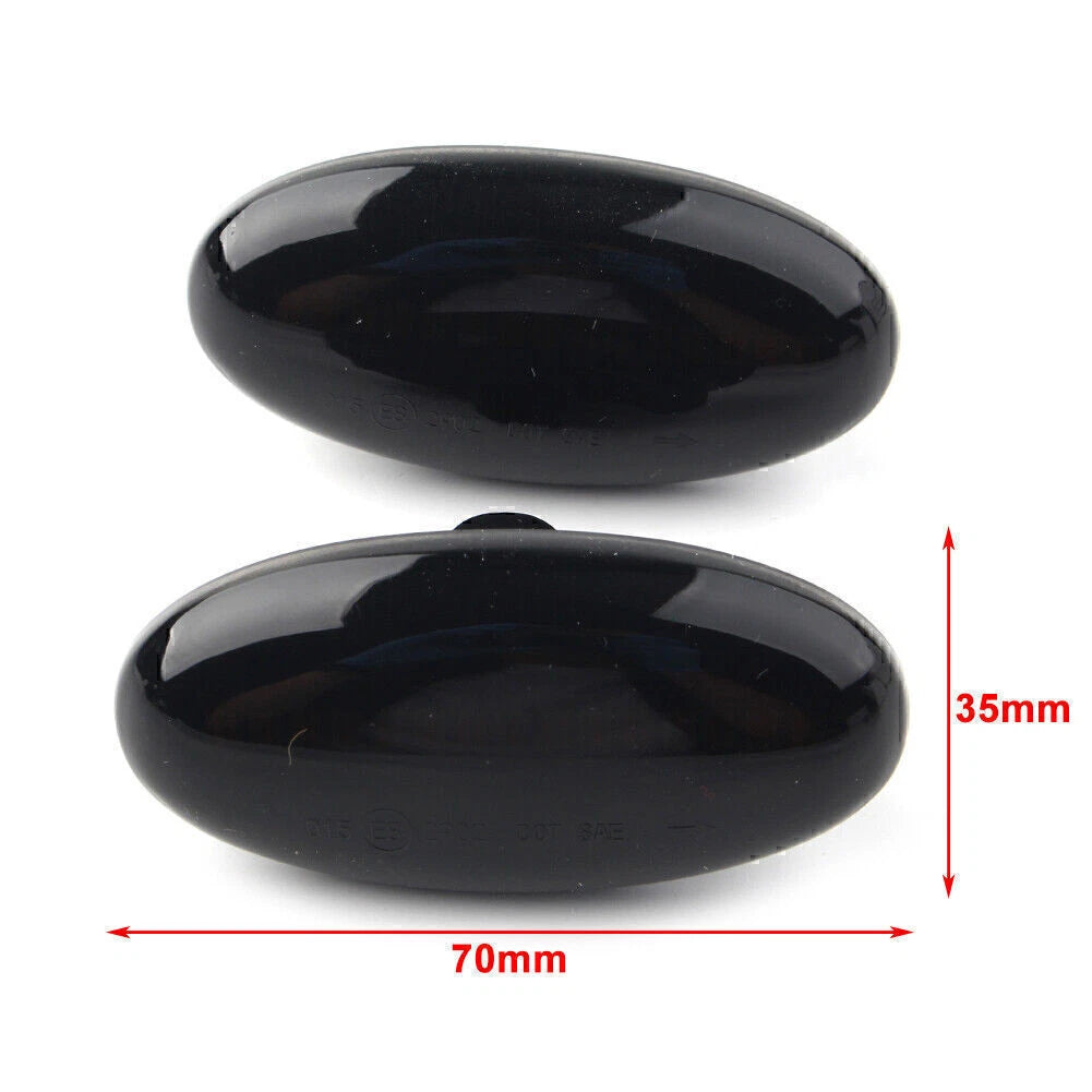 LED Dynamic Side Marker Turn Signal Sequential Blinker Lights for Mazda 3 (2004–2011)