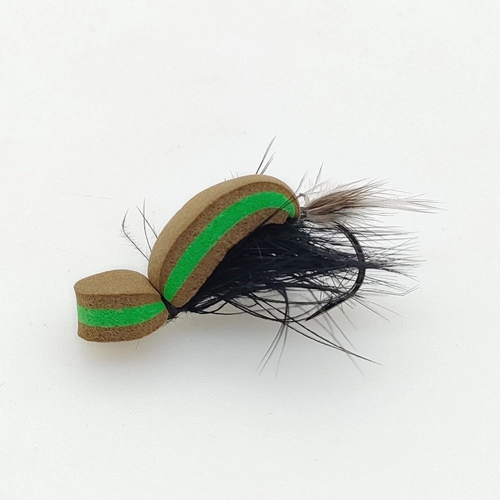 3X Foam for Beetle Dry Fly Lure Size 6 Hook for Fly Fishing