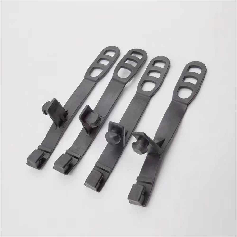 4× Headlight Rubber Straps For Off-road Motorcycle Headlight Fixing Rubber Strip