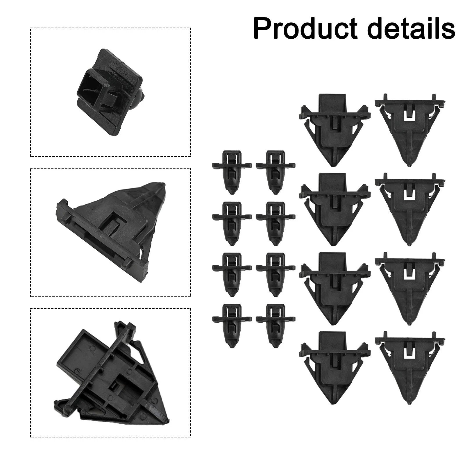 Cowl Moulding Replacement Clips for Multiple Vehicles (Pack of 16)