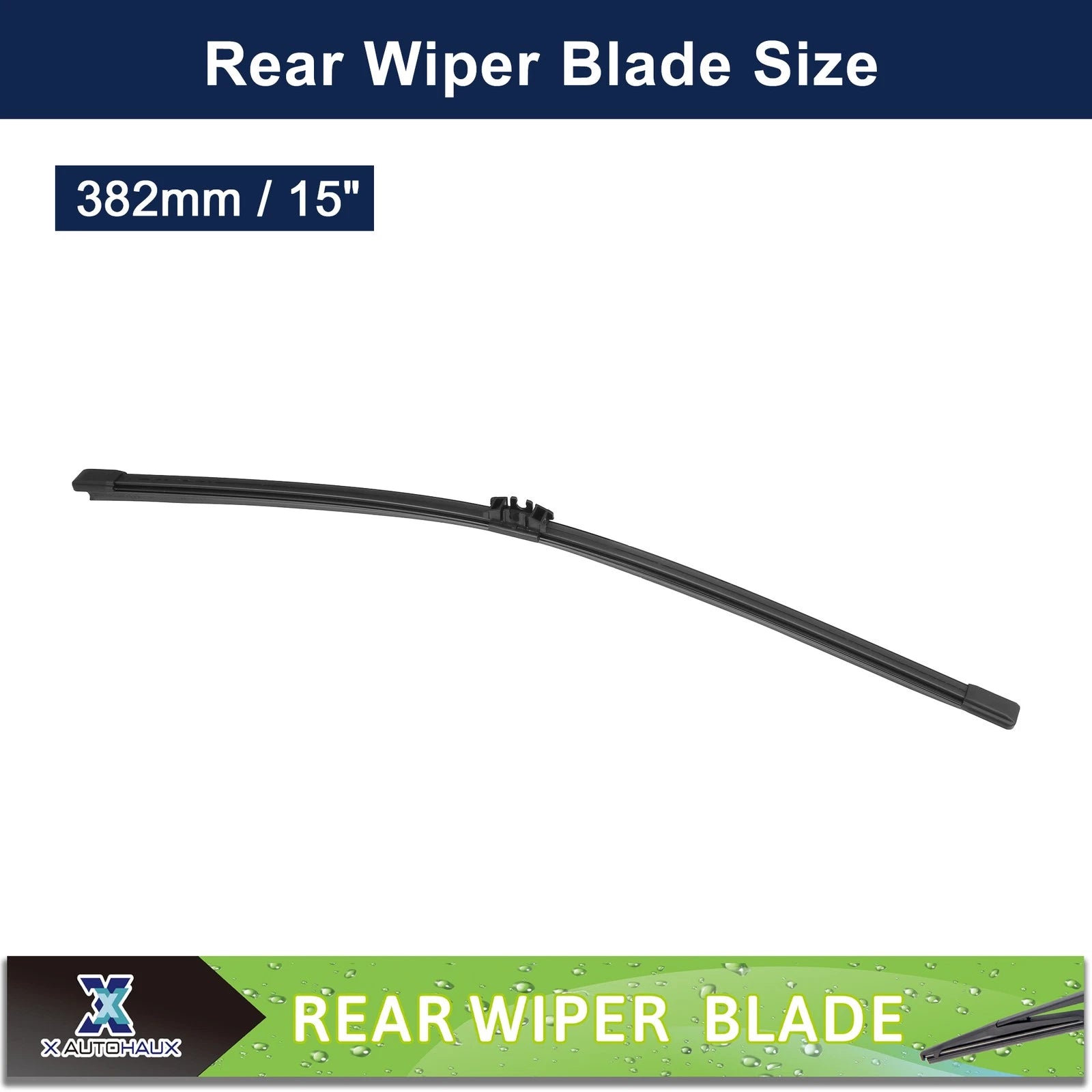 2pc Rear Windshield Wiper Blade Set for Ford Edge 2016–2021 BMW X5 2007–2013