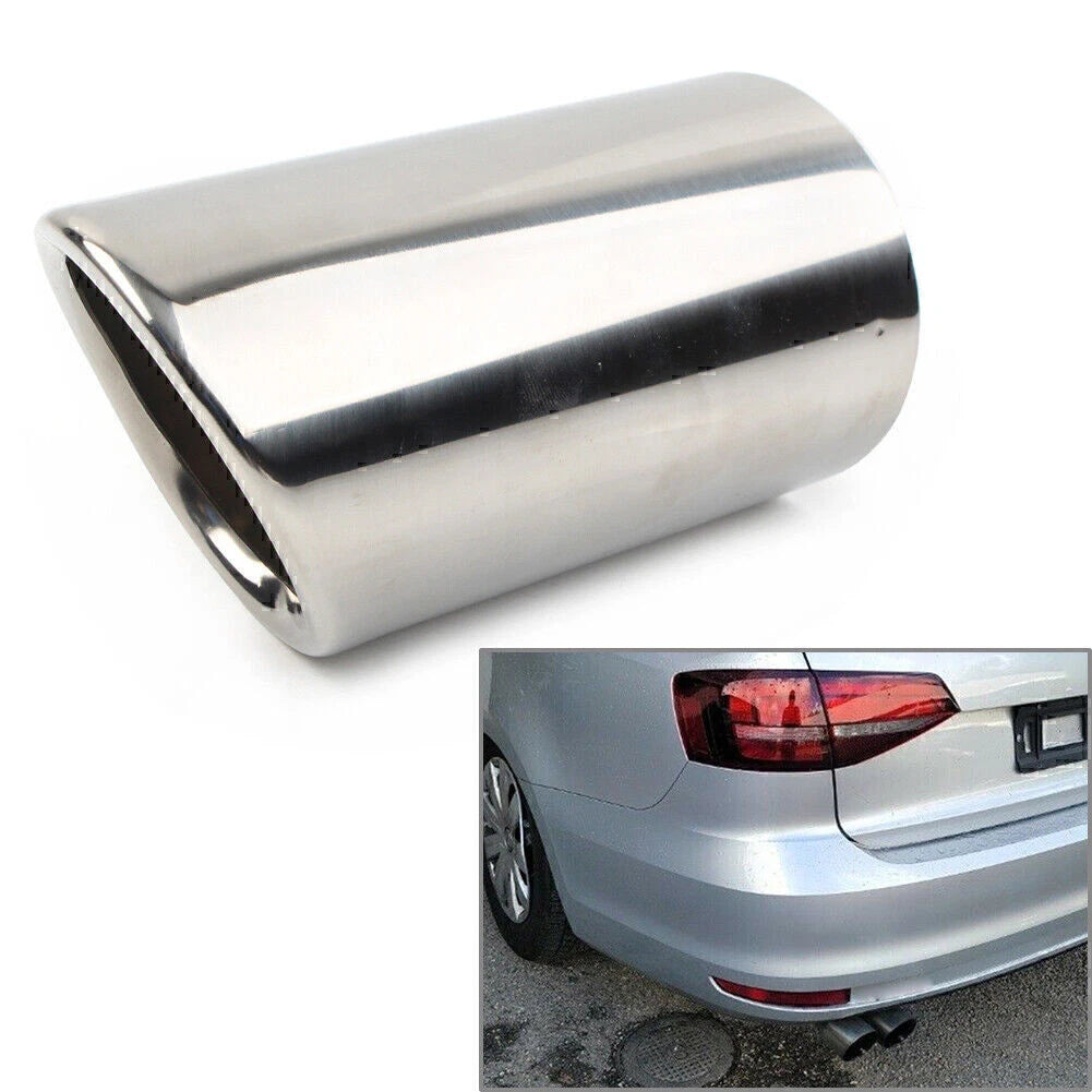 Rear Exhaust Pipe Tail Muffler Tip for VW Golf Jetta Scirocco Polo (2005–2020)