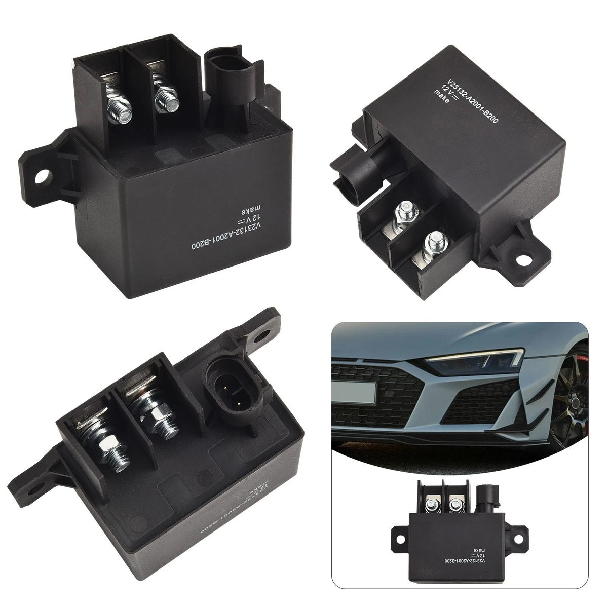High Current Power Relay V23132A2001B200 for Various Applications