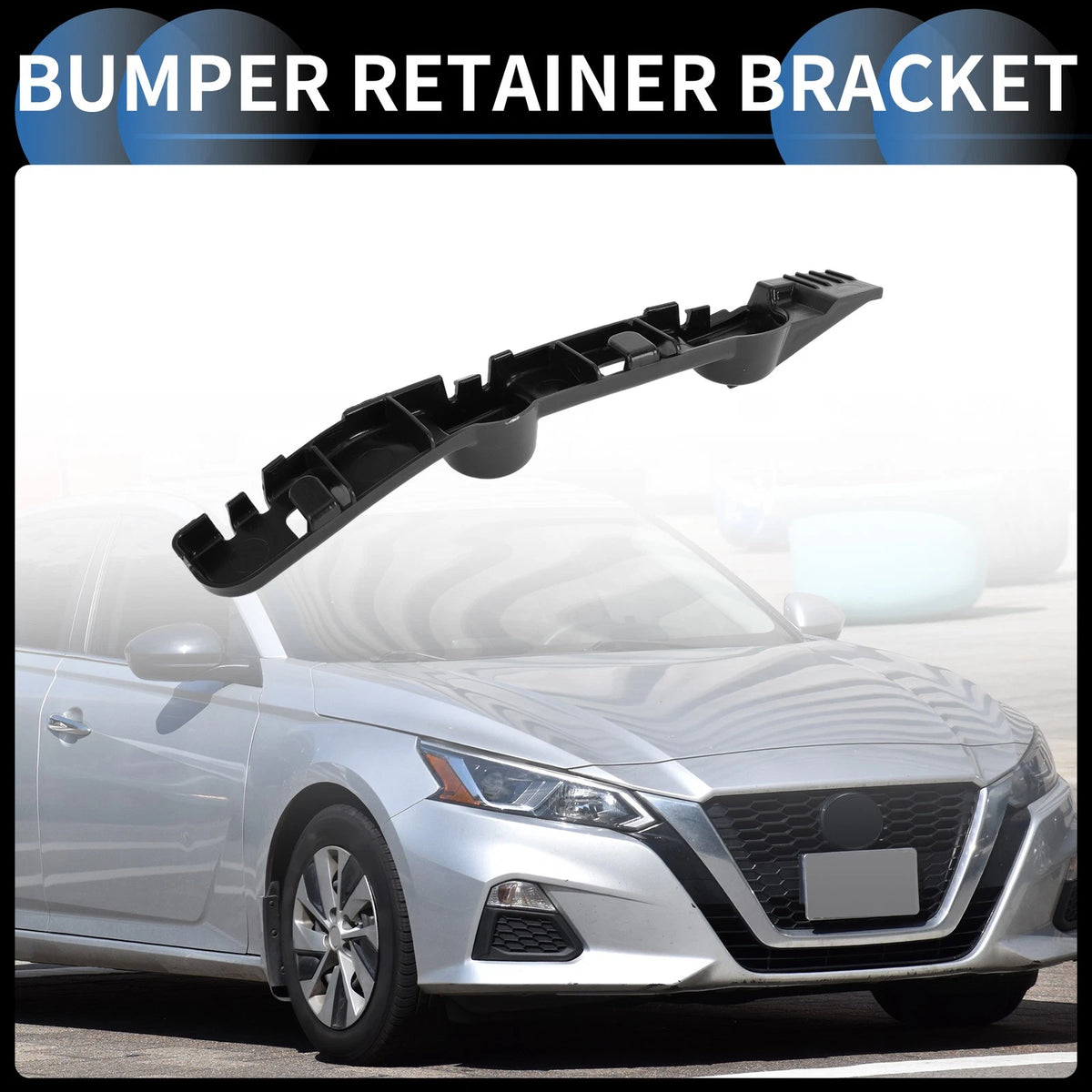 1 Pc Right Front Bumper Retainer Bracket No. 62220JA01A for Nissan Altima (2007–2012)