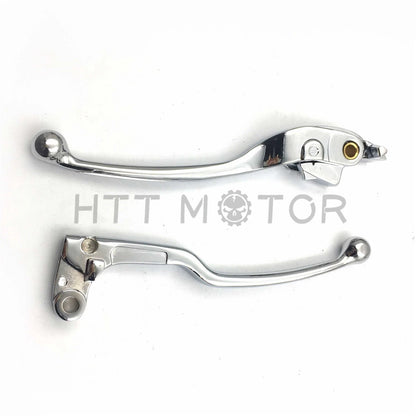 Chrome Hand Levers Brake Clutch for Honda CBR 954RR (2002–2003)