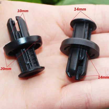 Bumper Fastener Kit with 100 Clips for Honda Models