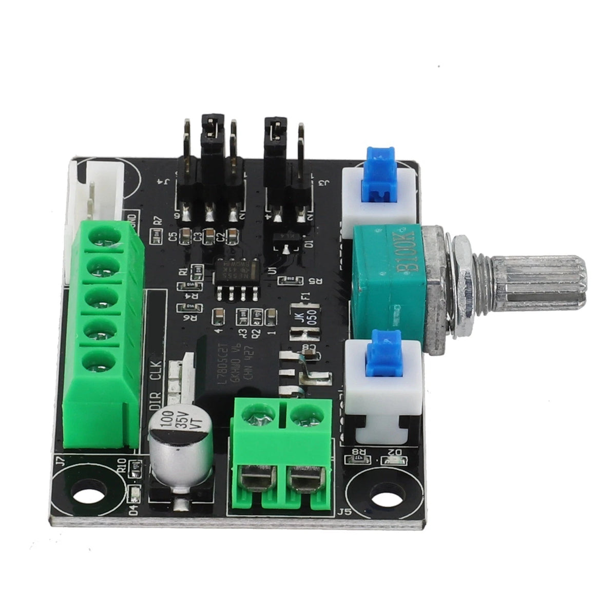 PWM Signal Generator for Stepper Motors with Adjustable Frequency Control