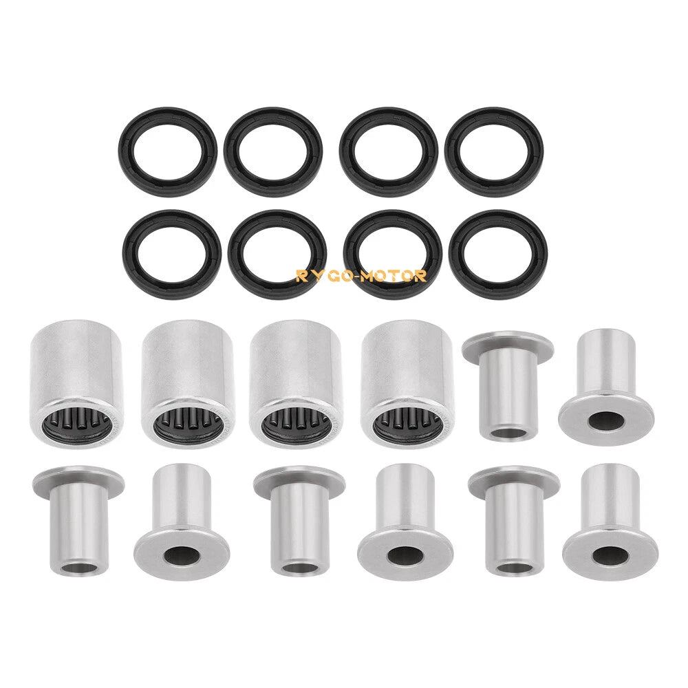 A Arm Bushing Bearing Shaft Kit for Suzuki LTZ400, Kawasaki KFX400, Arctic Cat 400