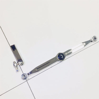 Gear Shift Linkage for Harley Street Glide, Ultra, Road King (Chrome, Black)