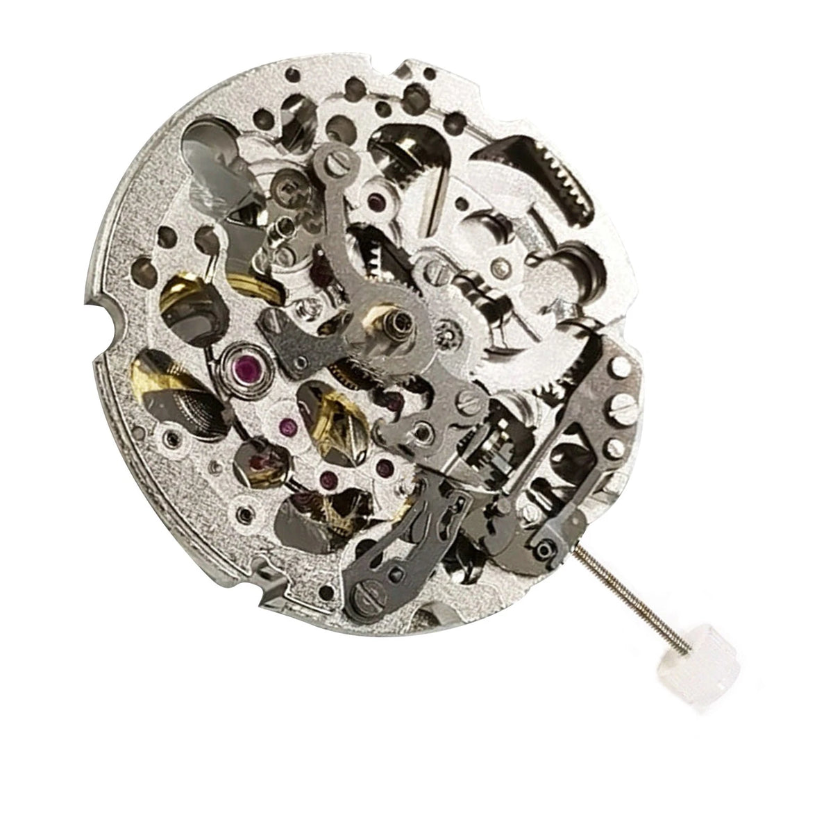Miyota 8N24 21 Jewels Skeleton Automatic Mechanical Watch Movement