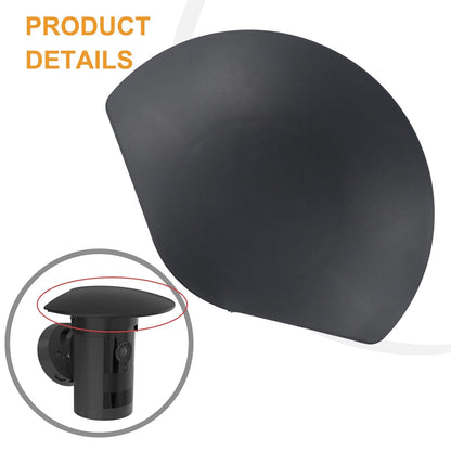 Rain Cover for Ring Outdoor Camera Plus (Weatherproof, Black ABS)