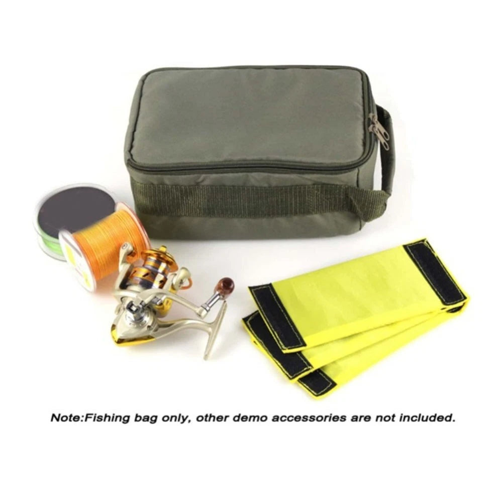 Fishing Reel Gear Bag for Portable Use (Adjustable Compartments)