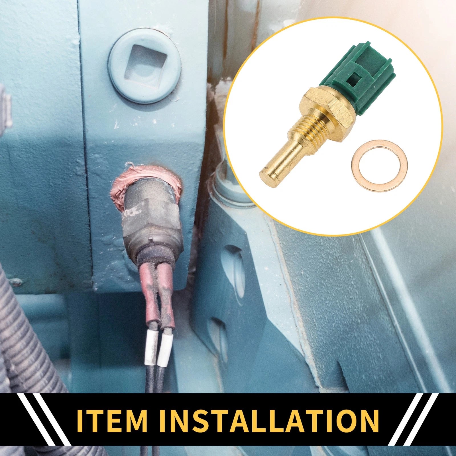 Coolant Temperature Sensor Replacement for Toyota Land Cruiser (1989–2011)