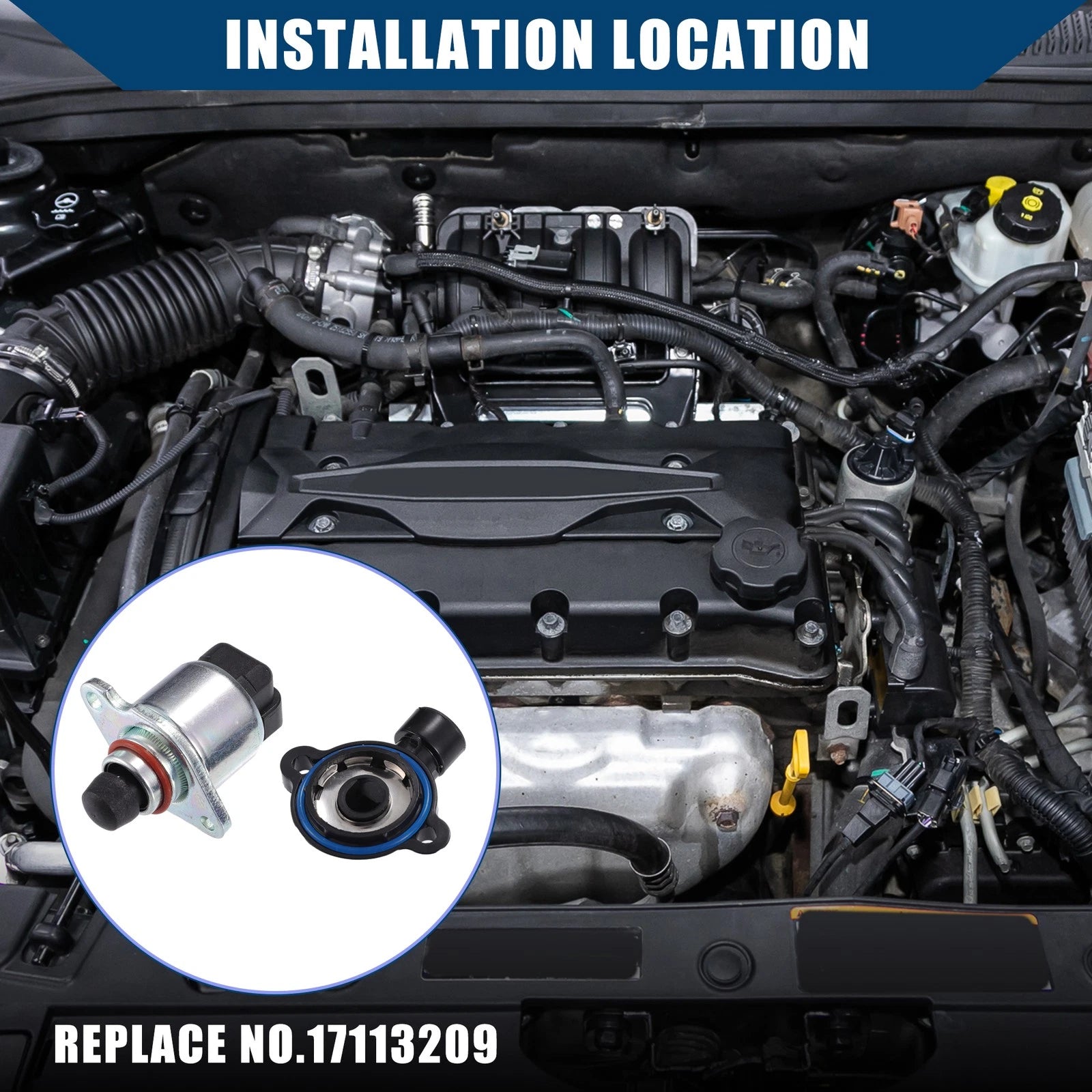 Idle Air Control Valve Replacement for Chevrolet Avalanche 1500 (2002–2002)