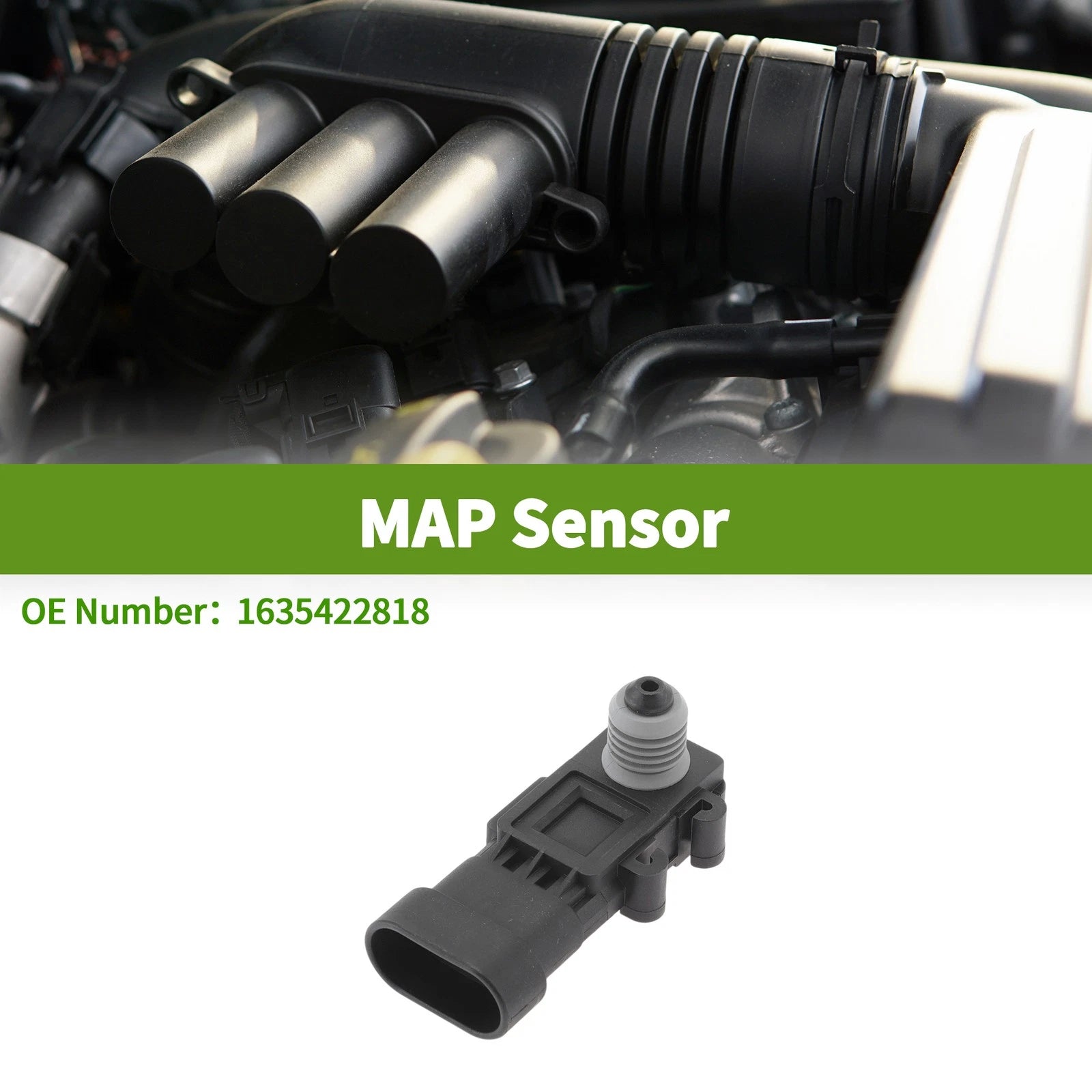 Manifold Absolute Pressure MAP Sensor Replacement for Mercedes Sprinter (2014–2018)