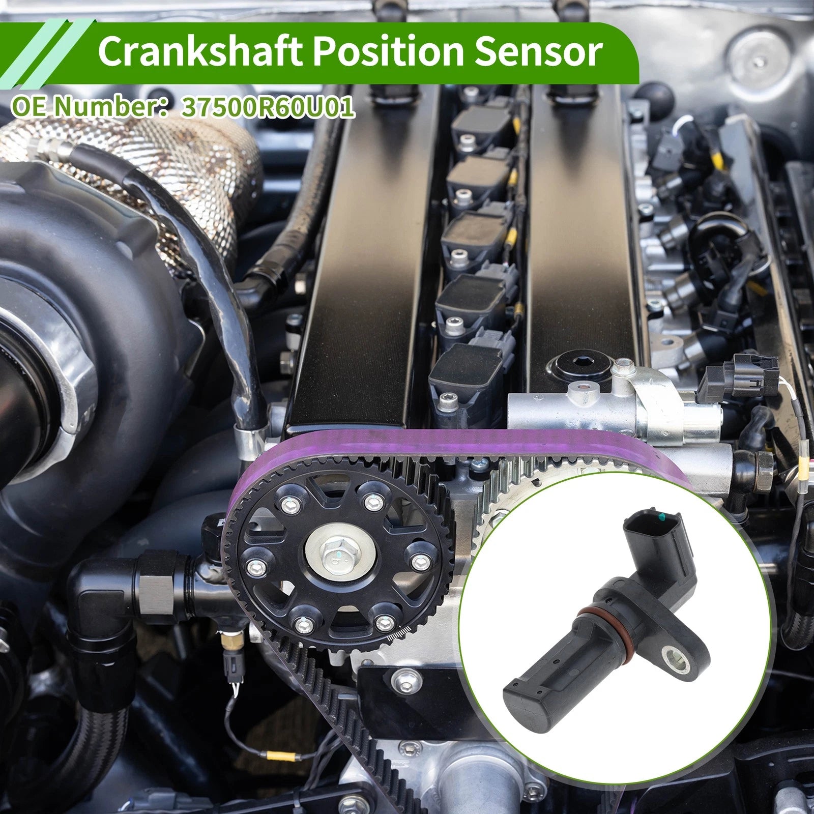 Crankshaft Position Sensor Replacement for Honda Civic X 1.6 i-VTEC (2020–2021)