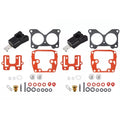 2Pcs Carburetor Kit for Johnson/Evinrude Outboard (434888, 435443, 0439076, 18-7046)