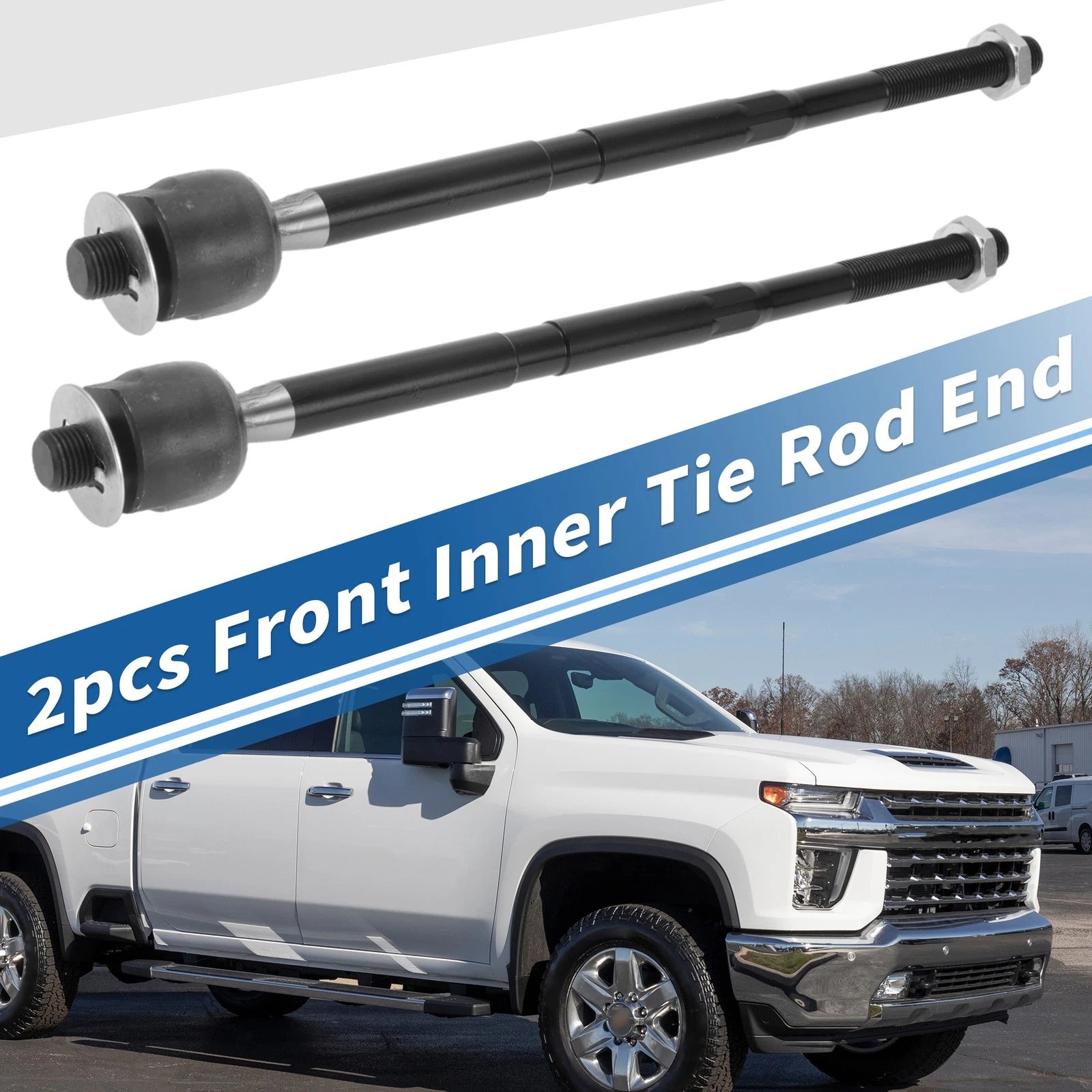 Inner Tie Rod End Links Front 2 Pcs for Chevrolet Captiva Sport (2007–2016)