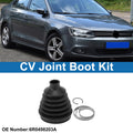 Outer CV Joint Boot Kit with Clamps for Volkswagen Jetta (2019–2023)