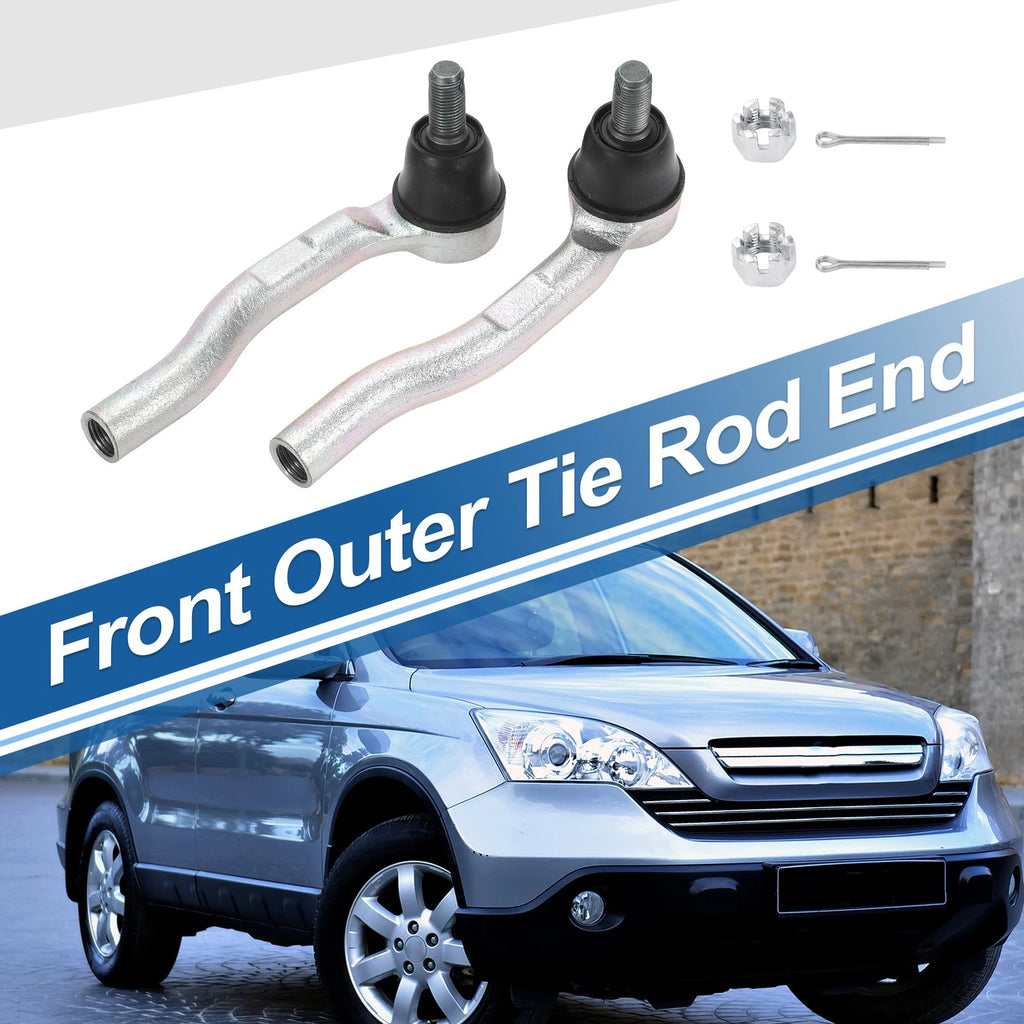 2PCS Front Outer Tie Rod Ends for Honda CR-V (2012–2018) Drag Link