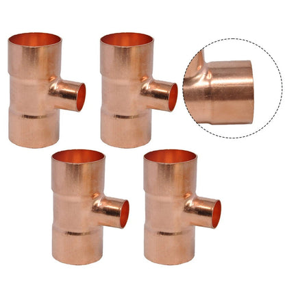 22x16x22MM Copper Reducing Tee for Cooling Systems (Cooling Systems)