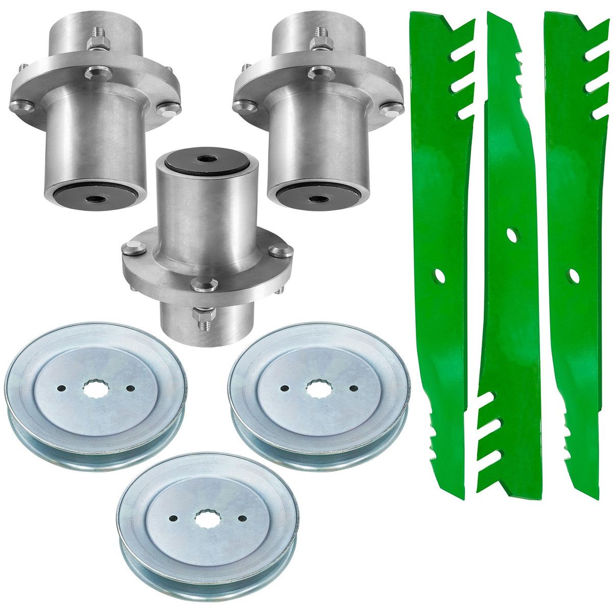 Deck Spindle Pulley Blade for Hustler Fastrak 60 Inch (2010–2018)