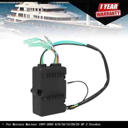 CDI Switch Box Power Pack for Mercury Mariner 6-25 HP (114-5713, 855713A4, 855713A3)