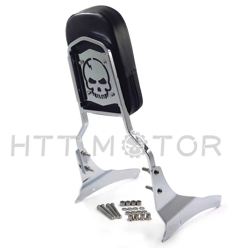 Sissy Bar Backrest Passenger Seat Pad for Suzuki Boulevard M50/VZ800 (2005–2012)