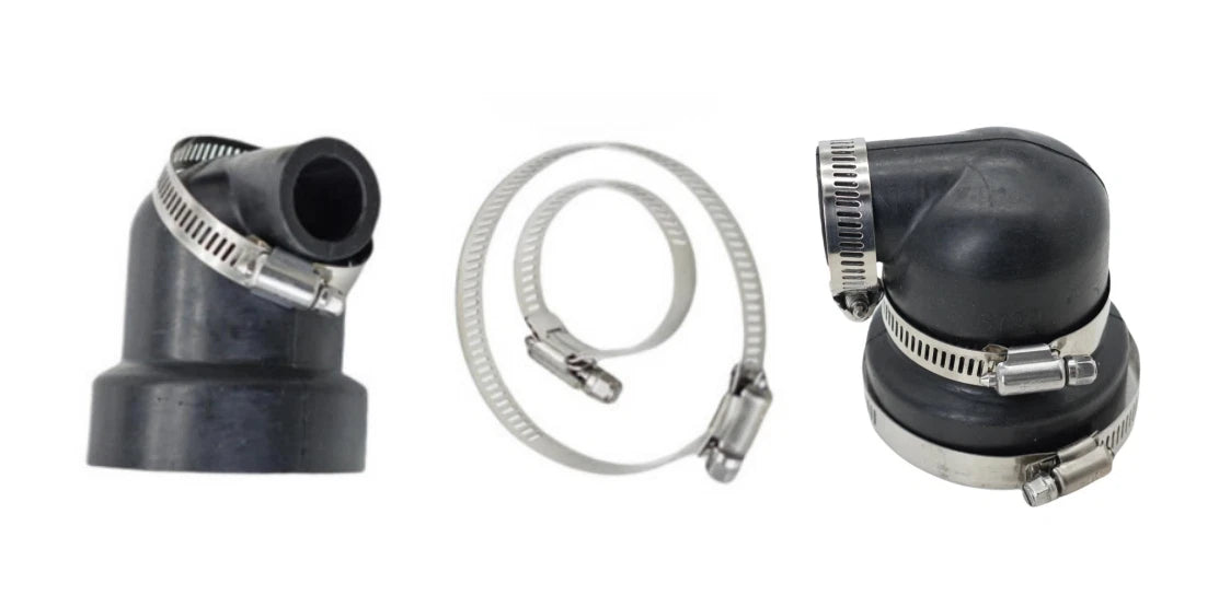 2pcs Heat Exchanger End Cap for Volvo Penta MD 2030 (3580326, 861920)