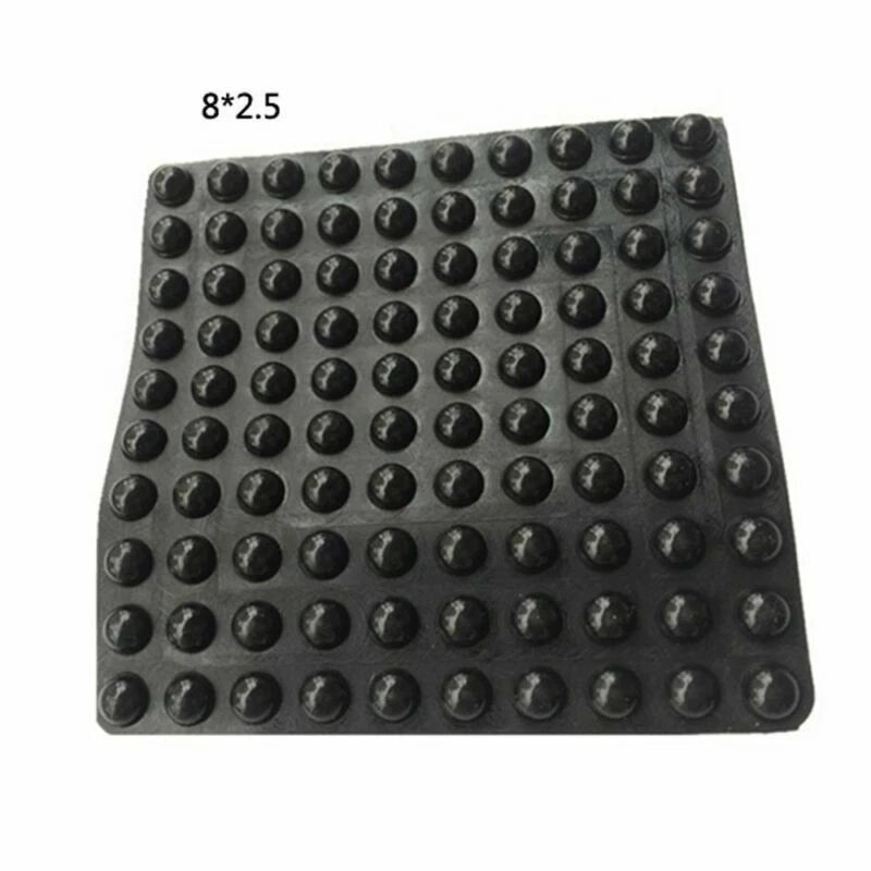 100 PCS Rubber Feet Bumpers for Various Applications (8mm)